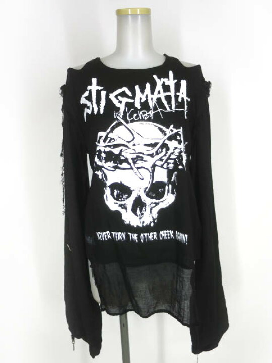 楽天市場】【中古】 STIGMATA / スカルプリントガーゼシャツ 