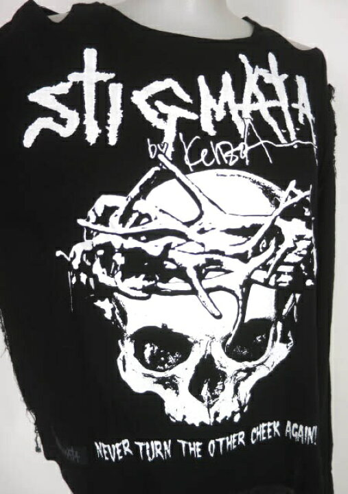 楽天市場】【中古】 STIGMATA / スカルプリントガーゼシャツ