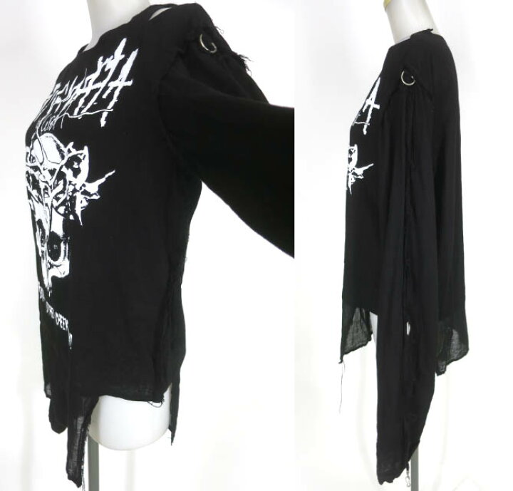 楽天市場】【中古】 STIGMATA / スカルプリントガーゼシャツ 