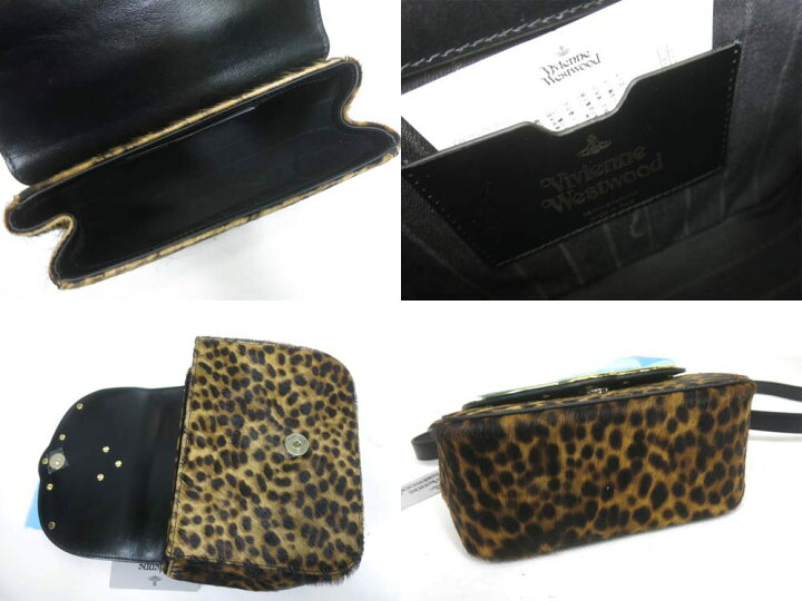 楽天市場】Vivienne Westwood / LINDA CROSSBODY LEOPARD バッグ 