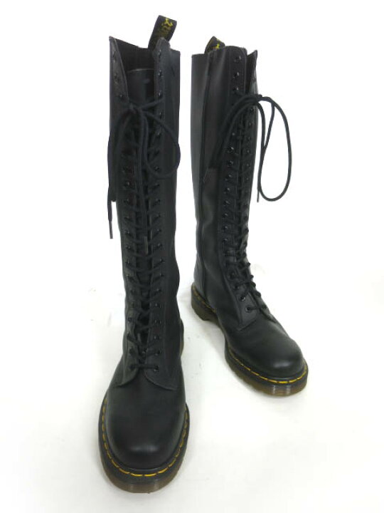 楽天市場】【中古】 Dr.Martens / スカル＆ローズ 20ホールブーツ 