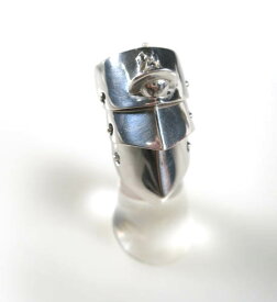 【中古】 Vivienne Westwood / アーマーリング ヴィヴィアンウエストウッド Mサイズ シルバー ギャランティーカード付き B56640_2411