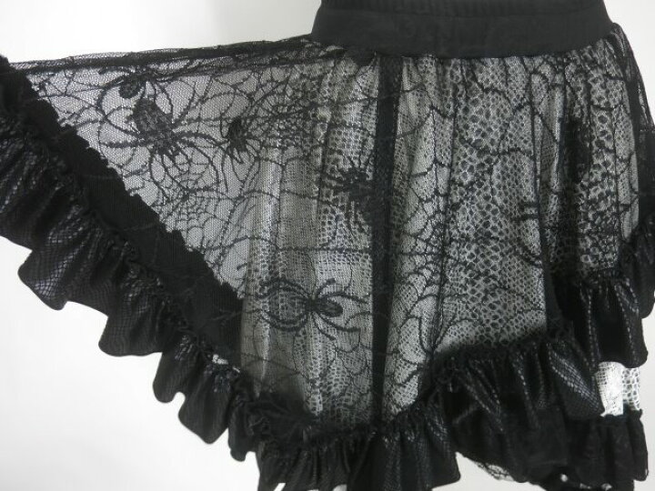 楽天市場】【中古】 Qutie Frash / パイソン×クモメッシュ アシメ  