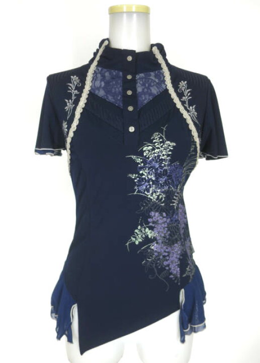 楽天市場】【中古】 OZZ ONESTE / 首ボタン和チャイナ半袖カットソー  