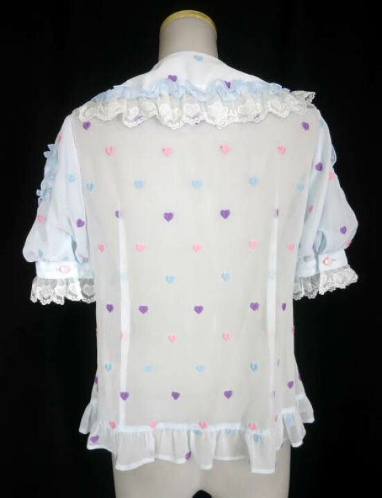 楽天市場】Angelic Pretty / Candy Petit Heart丸襟ブラウス アンジェ  