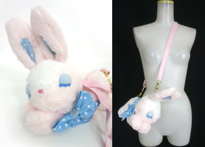 楽天市場】【中古】 Angelic Pretty / おやすみBunnyぬいぐるみポーチ 