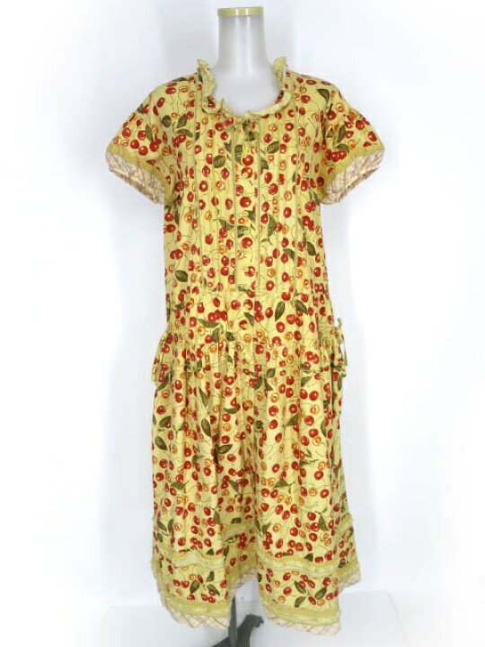 楽天市場】【中古】 PINK HOUSE / チェリー柄ワンピース ピンクハウス  