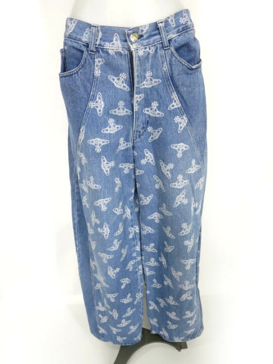 楽天市場】【中古】 Vivienne Westwood / オーブ柄デニムパンツ  