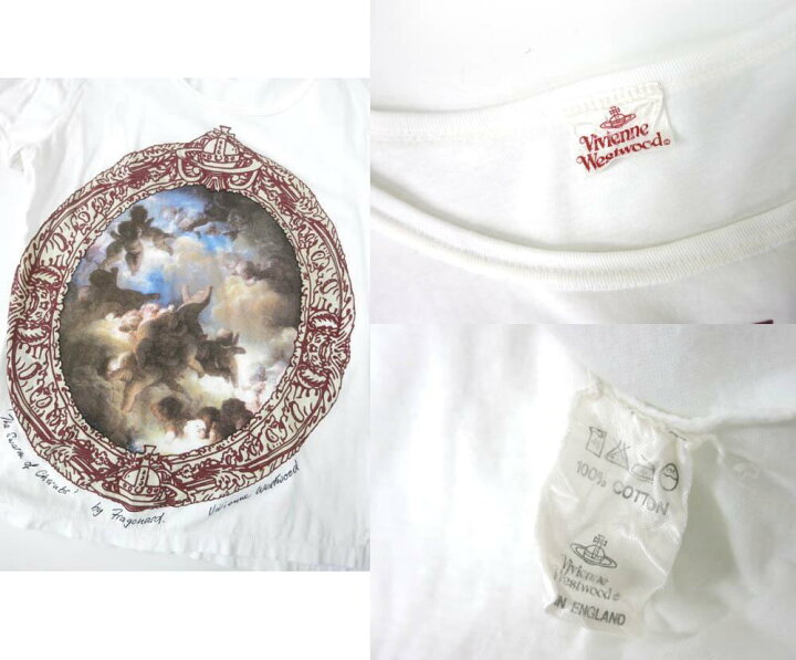 楽天市場】【中古】 Vivienne Westwood / プッティ額縁Tシャツ 