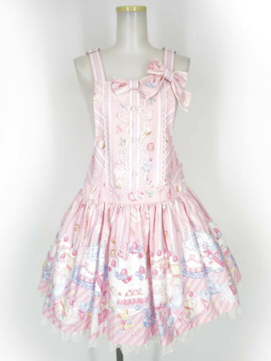 楽天市場】【中古】 Angelic Pretty / Whip Factory サロペットJSK 