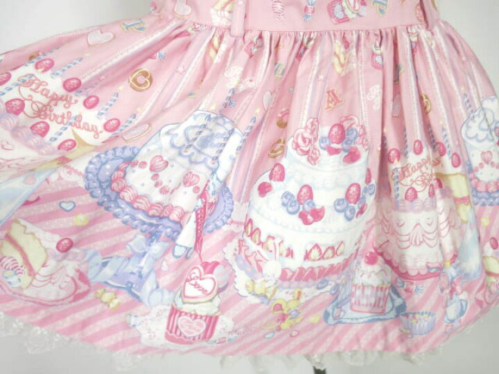 楽天市場】【中古】 Angelic Pretty / Whip Factory サロペットJSK 