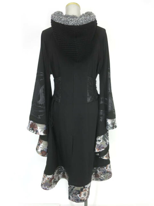 楽天市場】【中古】 Qutie Frash / 着物袖ロングパーカー コート  