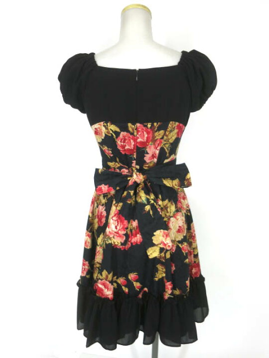 楽天市場】【中古】 Mille fleurs / 薔薇ジャガードとジョーゼットの 