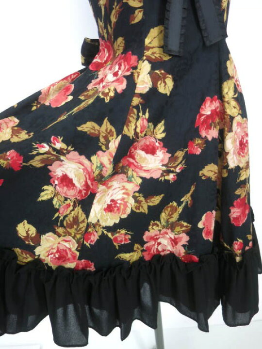 楽天市場】【中古】 Mille fleurs / 薔薇ジャガードとジョーゼットの 