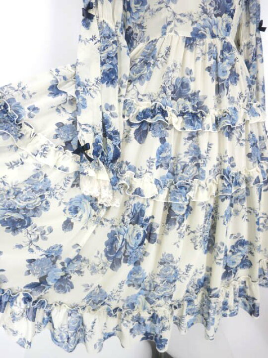 楽天市場】【中古】 Innocent World / ローズシフォン丸衿ドレス 