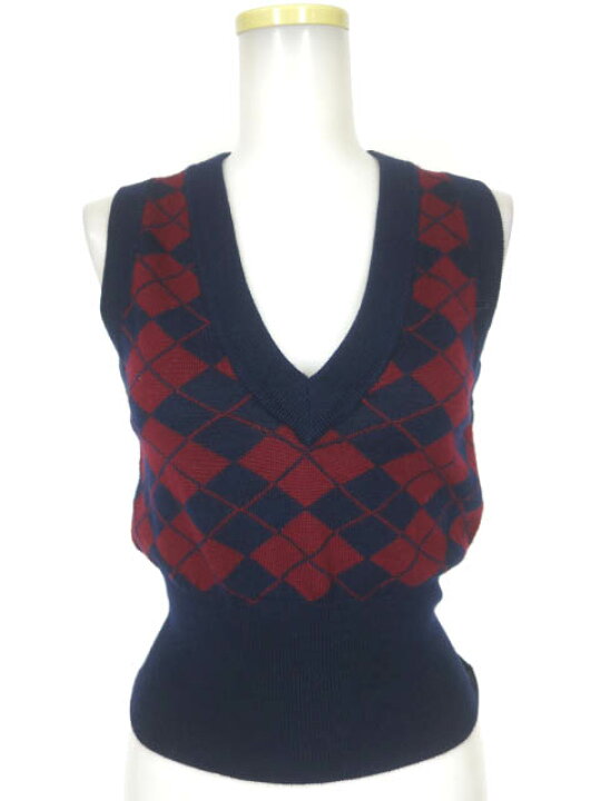 楽天市場】【中古】 Vivienne Westwood RED LABEL / アーガイルVネック 