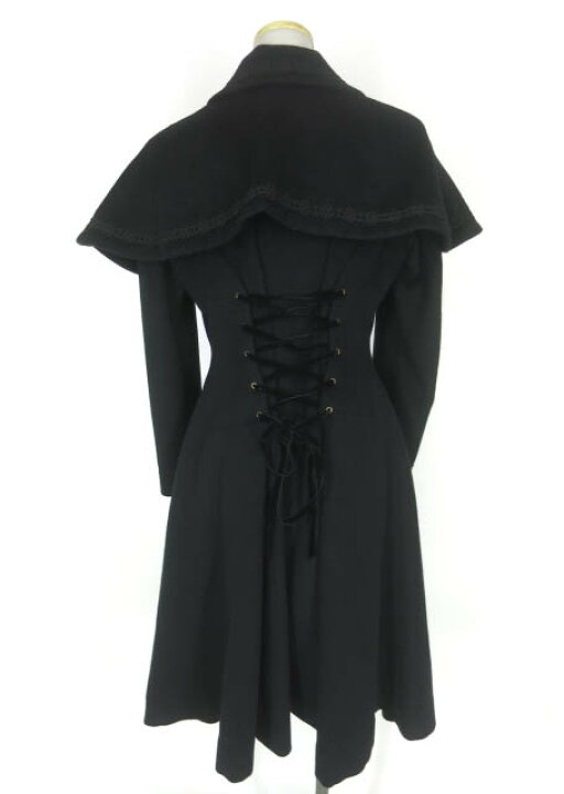 楽天市場】【中古】 Mary Magdalene / ケープ付きミディコート 