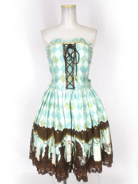 楽天市場】【中古】 Angelic Pretty / Chess Chocolateビスチェ風 