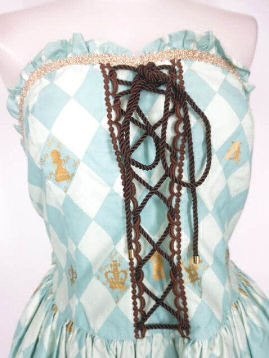 楽天市場】【中古】 Angelic Pretty / Chess Chocolateビスチェ風 
