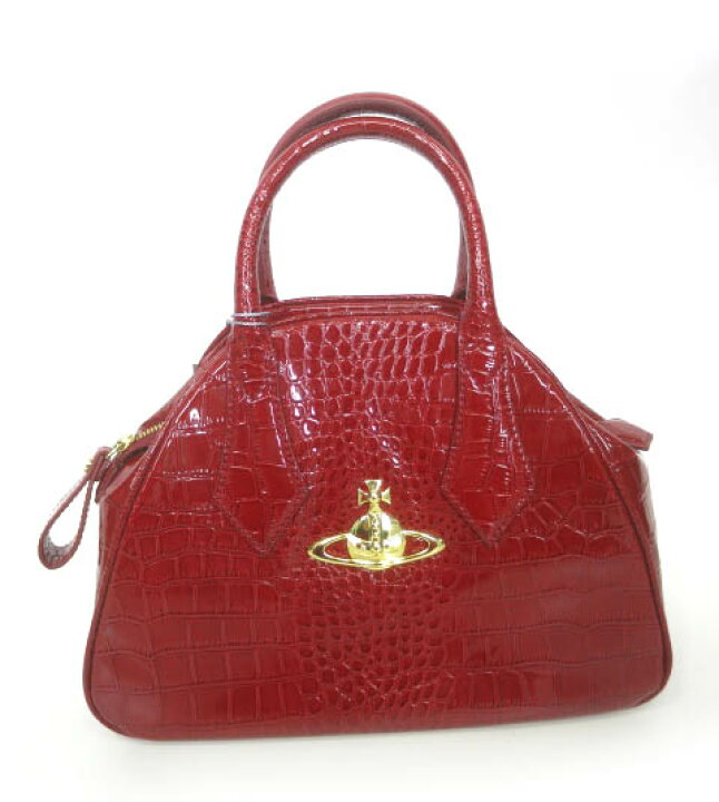 楽天市場】Vivienne Westwood / クロコ型押しエナメルヤスミンバッグ 