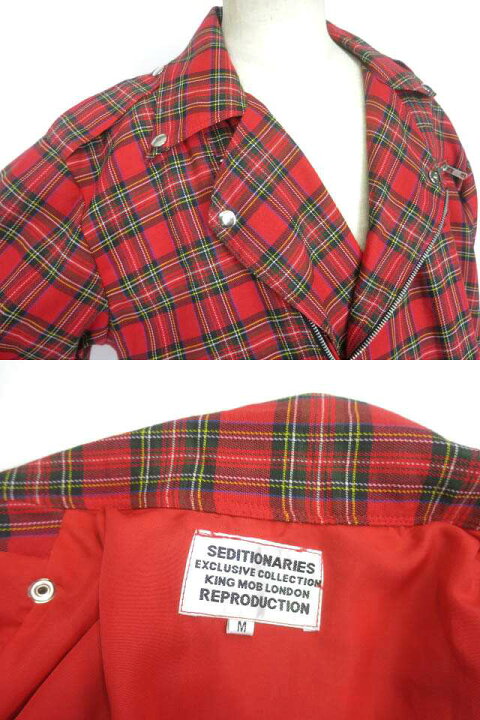 楽天市場】【中古】 SEDITIONARIES / リプロ タータンチェック 