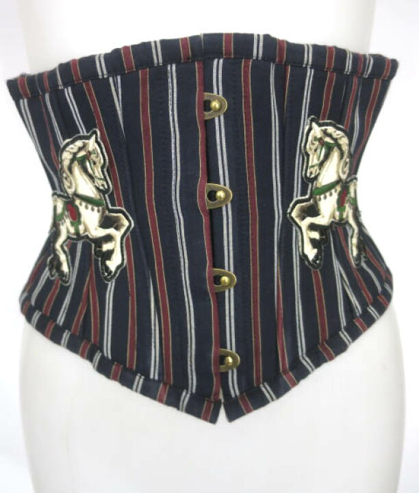 楽天市場】【中古】 abilletage / レジメンタルストライプ 木馬ミニ 