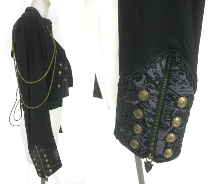 楽天市場】【中古】 OZZ ANGELO / ナポレオンショートジャケット 