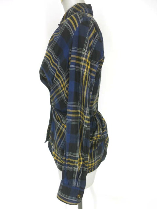 楽天市場】【中古】 Vivienne Westwood / チェック柄変形ブラウス 