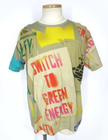 【中古】 Vivienne Westwood MAN / SWITCH TO GREEN ENERGY マニュフェストプリントTシャツ ヴィヴィアンウエストウッド・マン メンズ B60458_2403