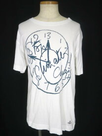 【中古】 Vivienne Westwood MAN / STOP CLIMATE CHANGE クロックプリントTシャツ ヴィヴィアンウエストウッド・マン メンズ B60810_2404