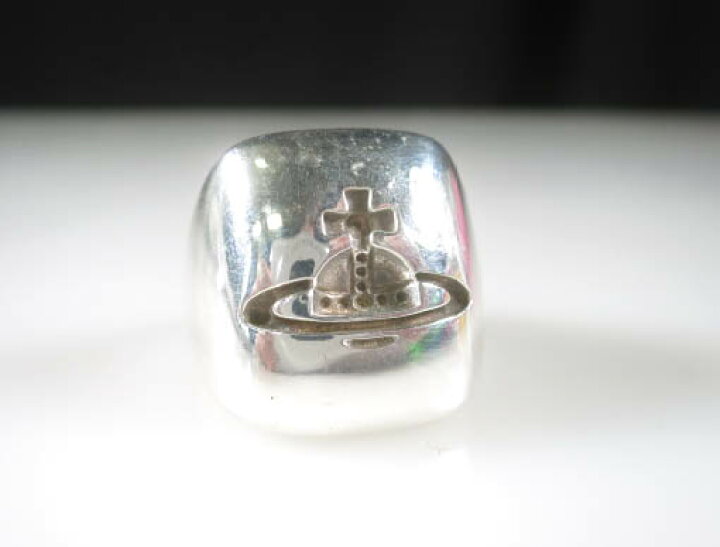 楽天市場】【中古】 Vivienne Westwood / スクエアシールリング  