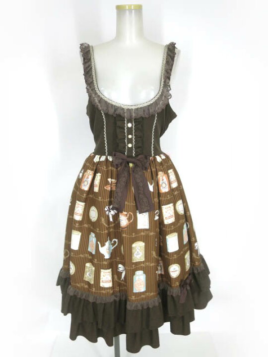 メタモルフォーゼClassic Tea House ジャンパースカート - ノースリーブ 