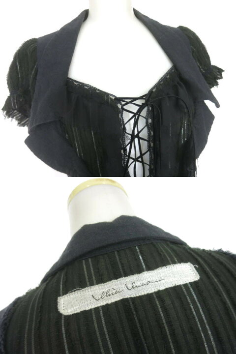 楽天市場】【中古】 alice auaa / ストライプ半袖ワンピース アリス 