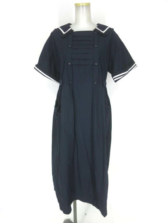 楽天市場】【中古】 Jane Marple / French marine タブリエドレス  