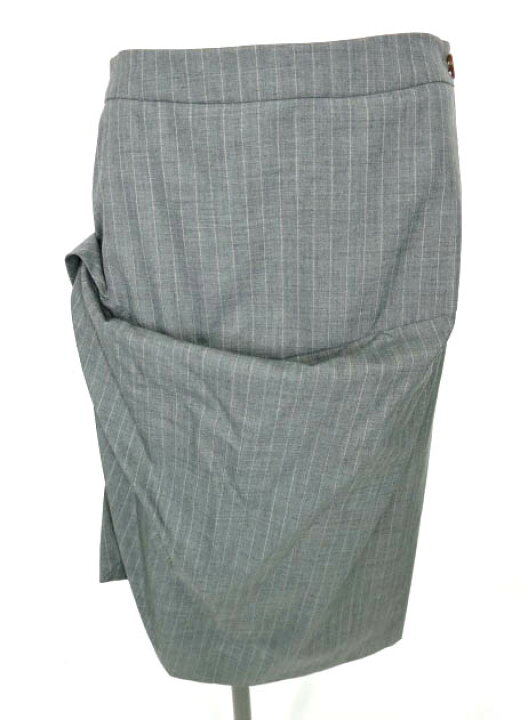 Vivienne Westwood REDlabel ストライプ変形スカート 