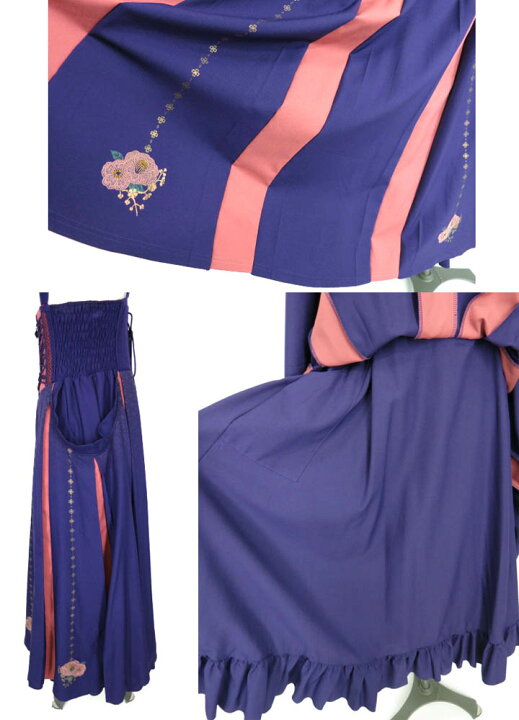 楽天市場】【中古】 OZZ ONESTE / 華劇袴風ロングスカート オッズオン  