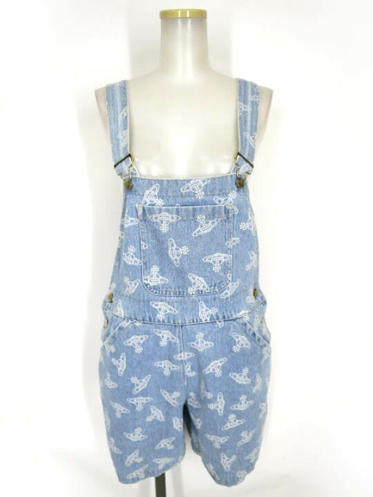 楽天市場】【中古】 Vivienne Westwood / オーブ柄デニムサロペット 