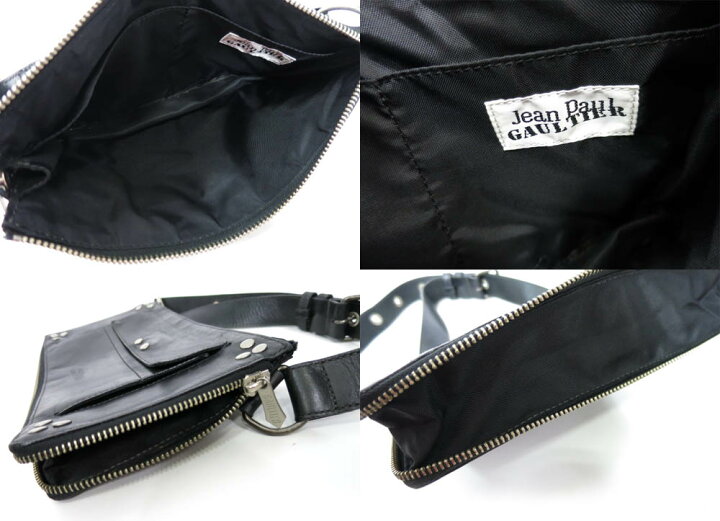 楽天市場】【中古】 Jean Paul GAULTIER / レザーウエストバッグ 