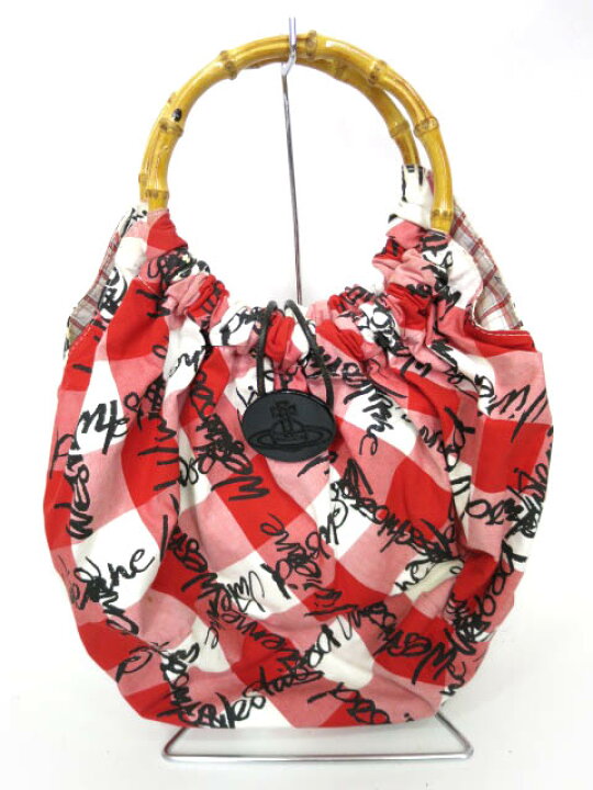 楽天市場】【中古】 Vivienne Westwood / バンブーハンドル チェック柄 