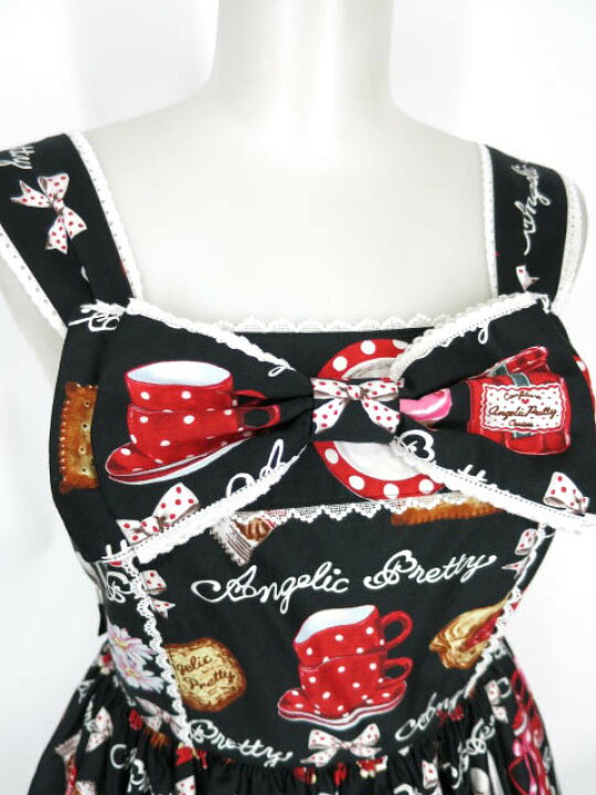 楽天市場】【中古】 Angelic Pretty / French Cafe胸リボンジャンパー 