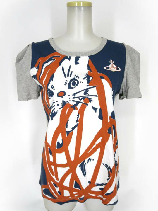 楽天市場】【中古】 Vivienne Westwood RED LABEL / 猫プリントTシャツ 