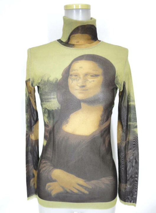楽天市場】【中古】 Jean Paul GAULTIER FEMME / モナリザ柄パワー  