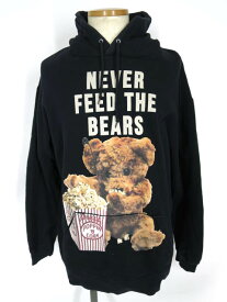 【中古】 MILKBOY / NEVER BEAR パーカー ミルクボーイ テディベア くま B65501_2412