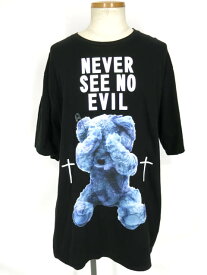 【中古】 MILKBOY / NEVER BEAR Tシャツ ミルクボーイ テディベア くま B65503_2412