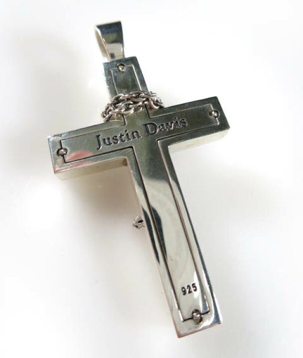 楽天市場】【中古】 Justin Davis / CROSS IN CHAINS ペンダント 