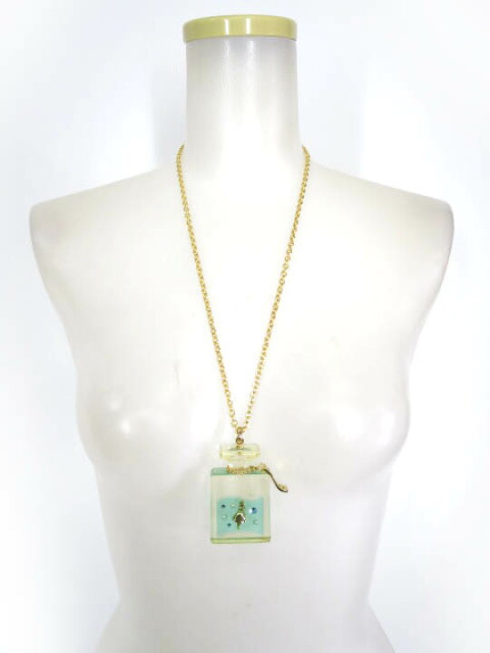 楽天市場】【中古】 Q-pot. × Disney / Drink Me ネックレス キュー 