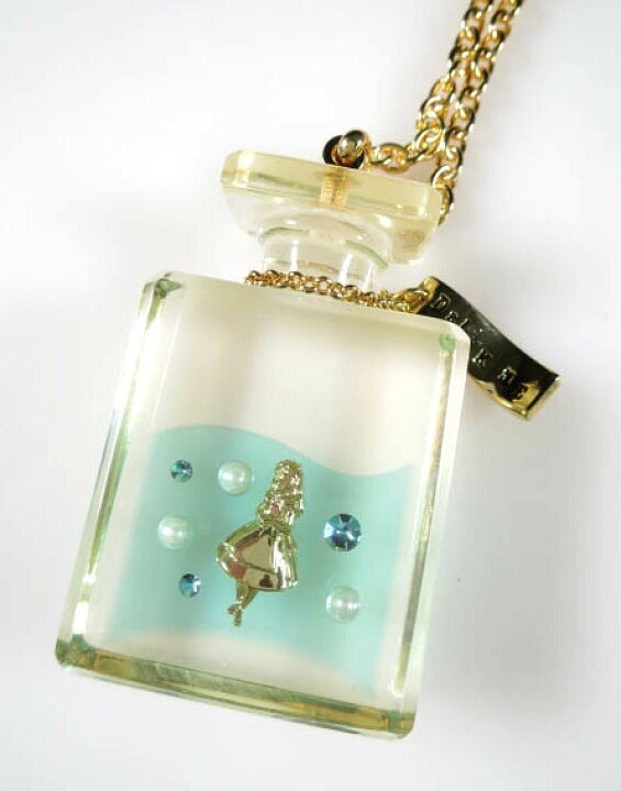 楽天市場】【中古】 Q-pot. × Disney / Drink Me ネックレス キュー 