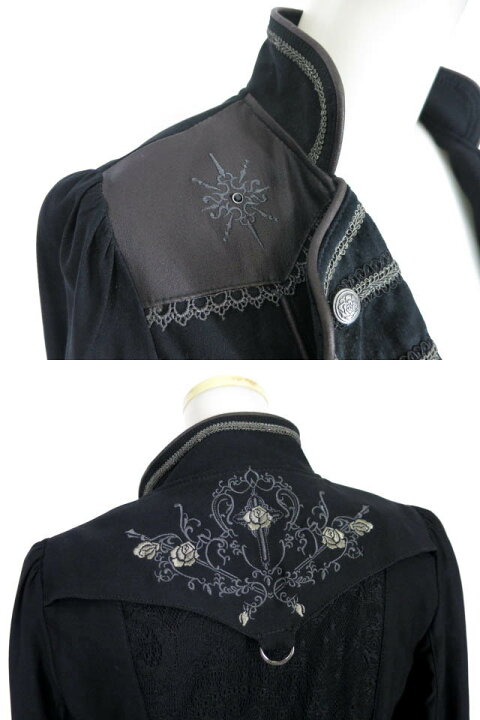 楽天市場】OZZ ONESTE / 薔薇刺繍ナポレオンジャケット オッズオン 