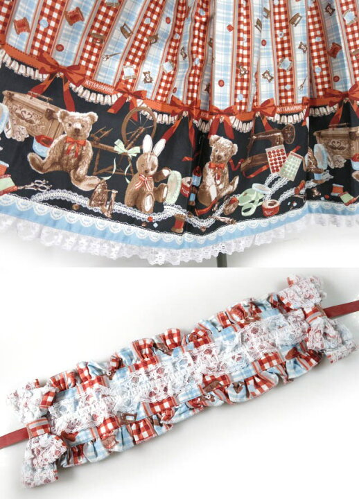 楽天市場】Metamorphose / Happy Sewing Time JSK＋HDセット (プラス 
