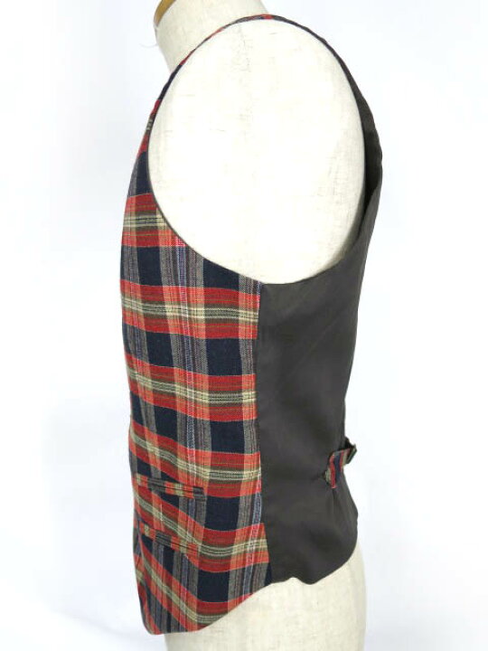 楽天市場】【中古】 Vivienne Westwood MAN / チェック柄ベスト 